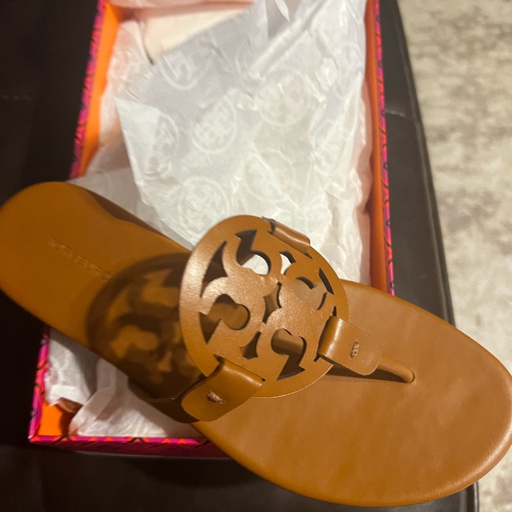 Size 9 Authentic Tory Burch Miller Sandals